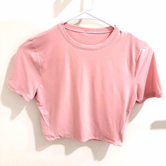 lululemon athletica Tops - lululemon athletica Pink Short Sleeve Tee